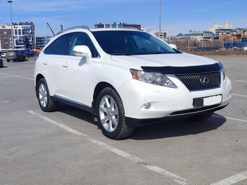 Лексус rx350 2010 белый