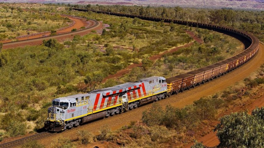 Самый длинный поезд в мире 682 вагона