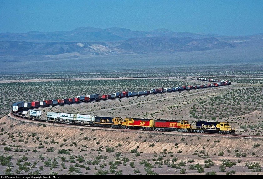 Самый длинный поезд в мире 682 вагона