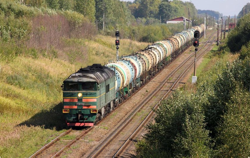 Поезд 2тэ116 РЖД