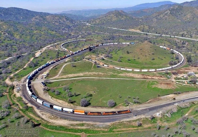 Петля Техачапи Калифорния