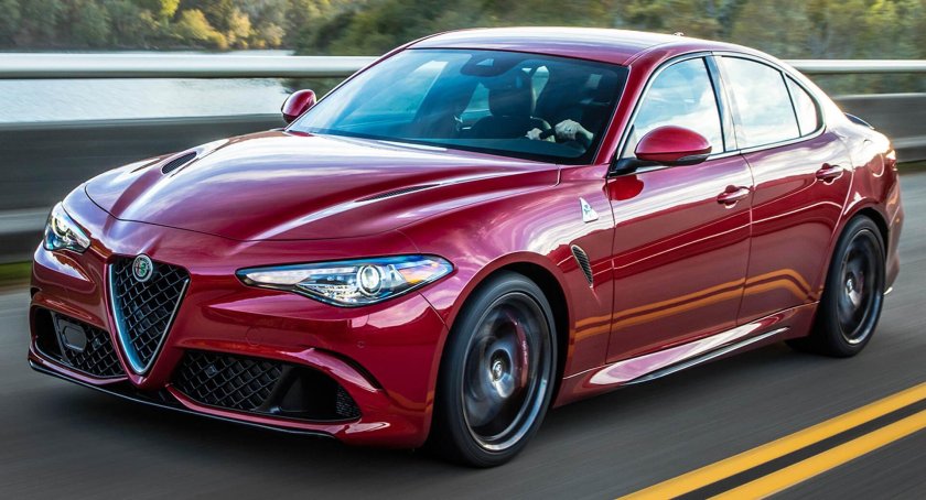 Машина alfa romeo giulia
