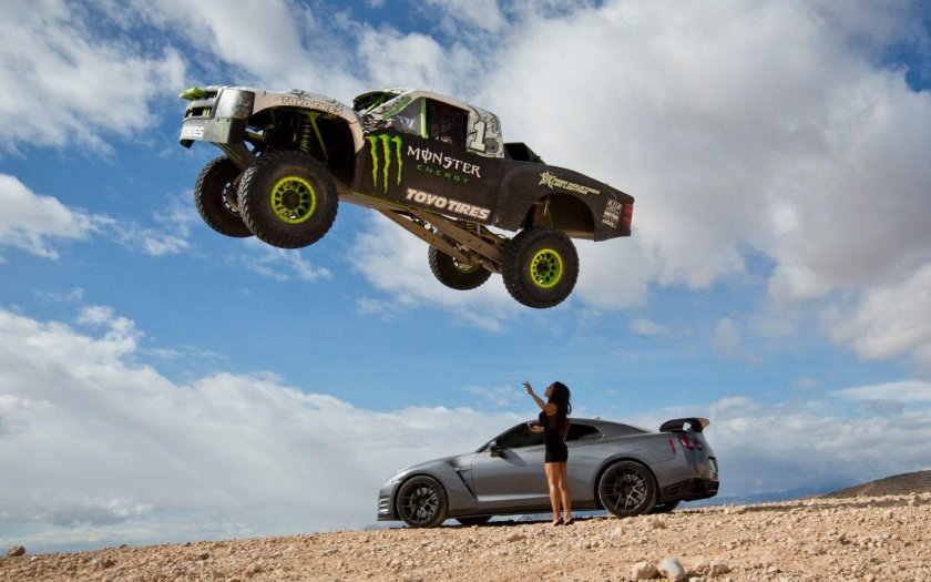 Baja trophy truck монстр