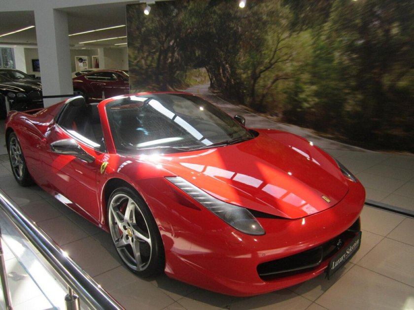 Спайдер ferrari 458