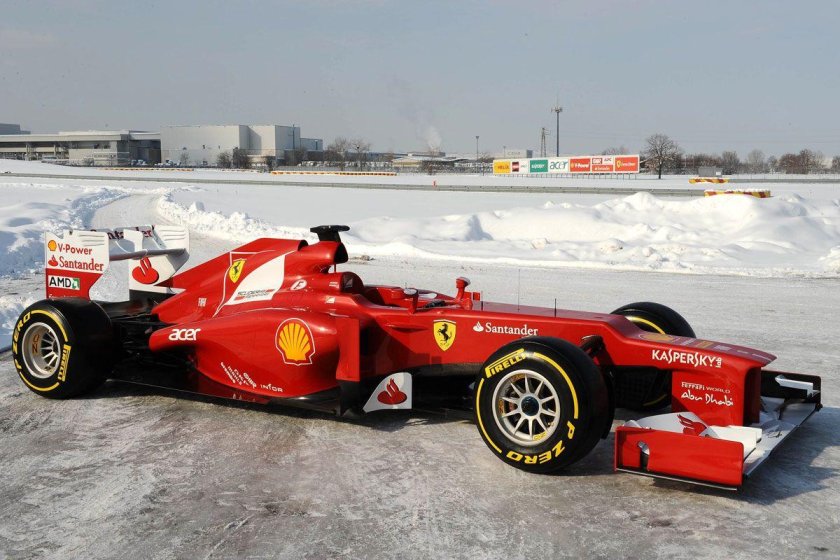 Болиды Ferrari f1