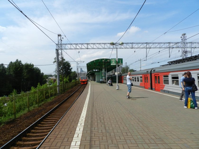 Электрозаводская ЖД станция