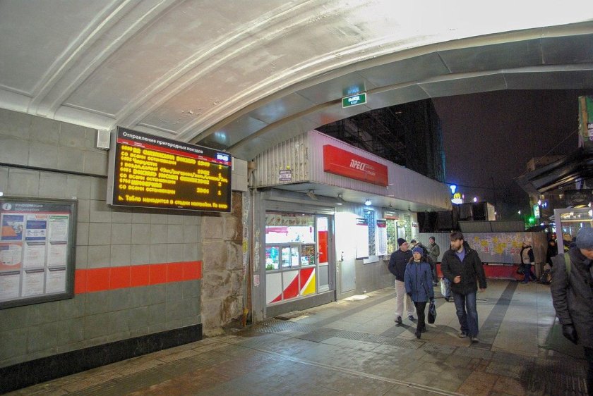 Станция Электрозаводская электрички