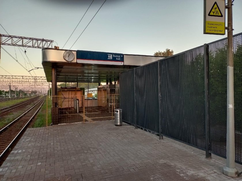 Станция Электрозаводская электрички