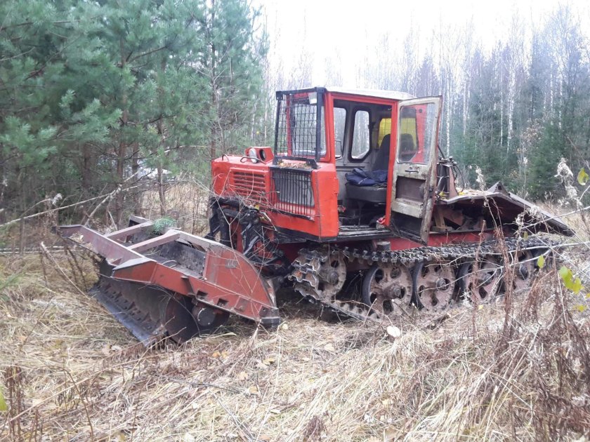 ТДТ-55а трактор трелевочный