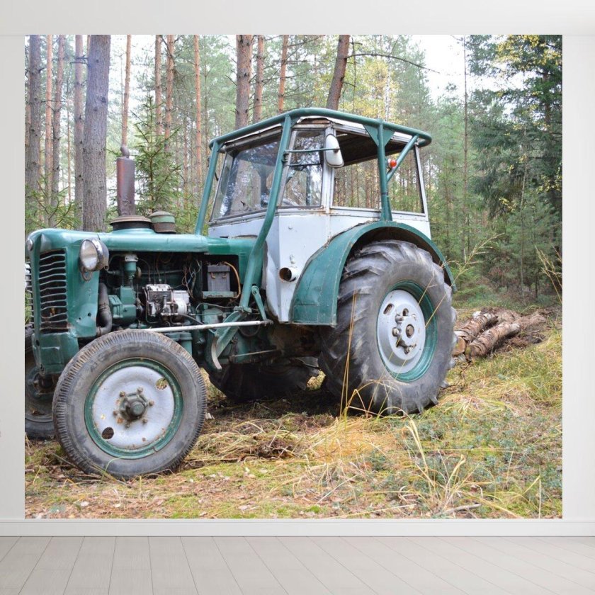 Трактор Зетор старый