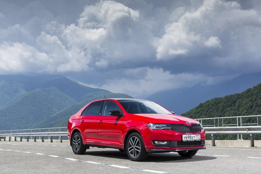 Skoda Rapid 2017 Monte Carlo