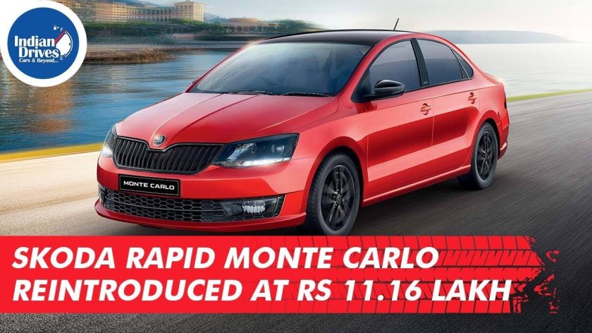 Skoda Rapid Monte Carlo 2019