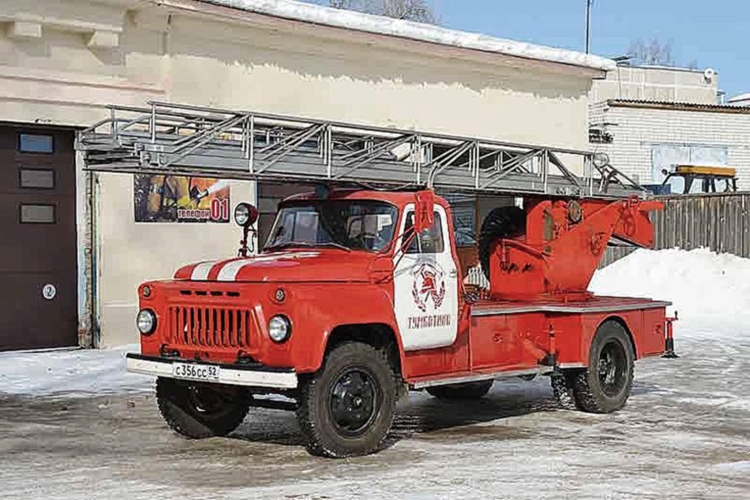ГАЗ-52 автолестница