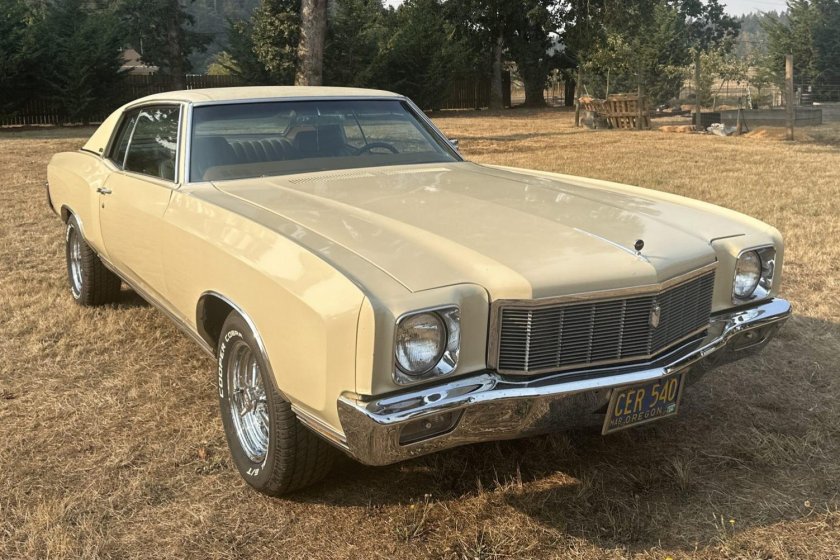 Chevrolet monte carlo 1970 1972