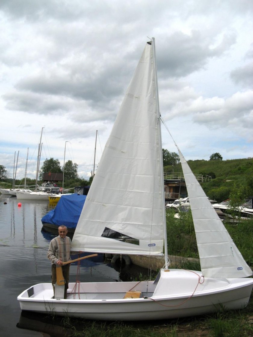 Швертбот Стриж Псковская Лодочная верфь