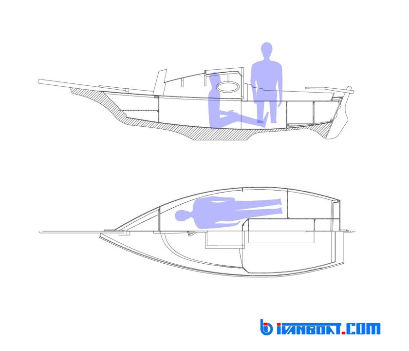 Пико яхты длиной до 3х метров