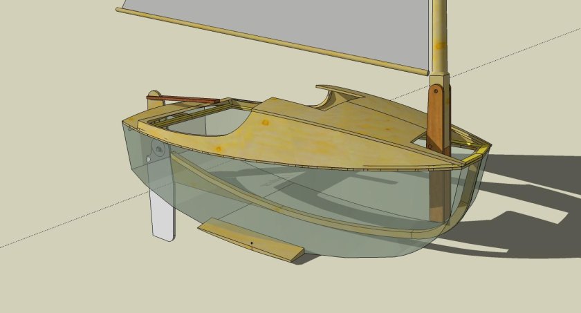 Mini 230 швертбот