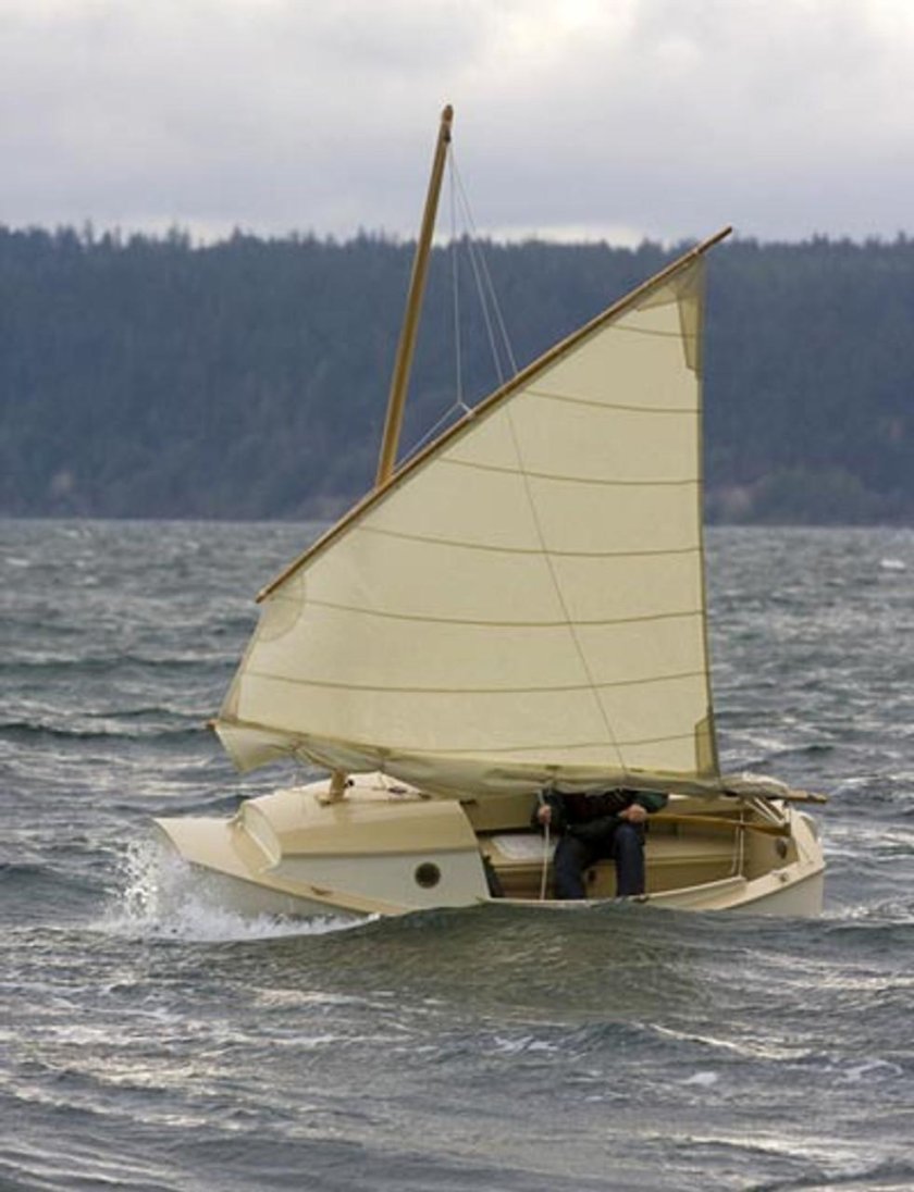 Яхта-швертбот «пират»