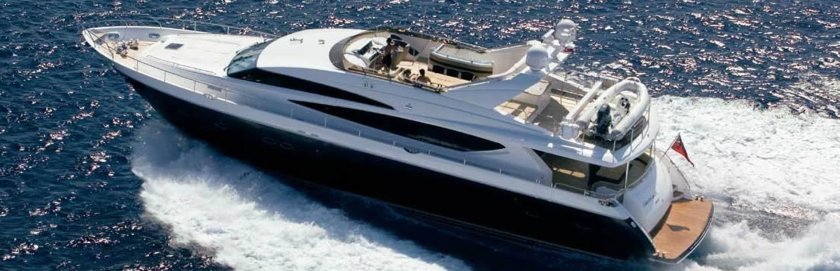 Яхта принцесса 95