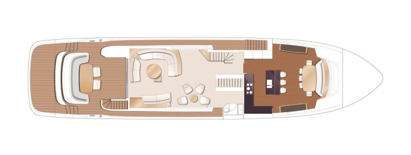 Яхта Princess x95