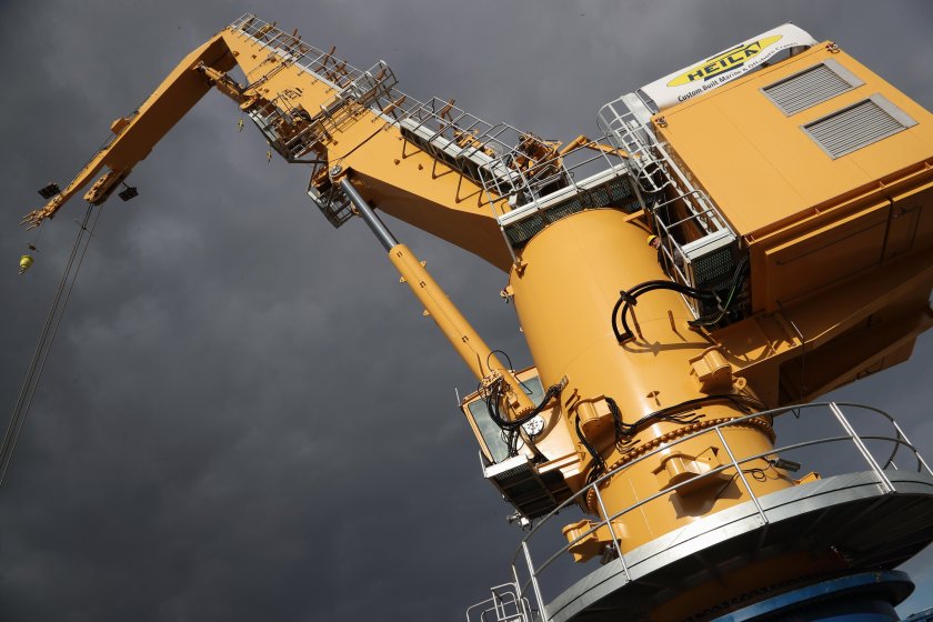 Судовой кран манипулятор Heila HC-15748