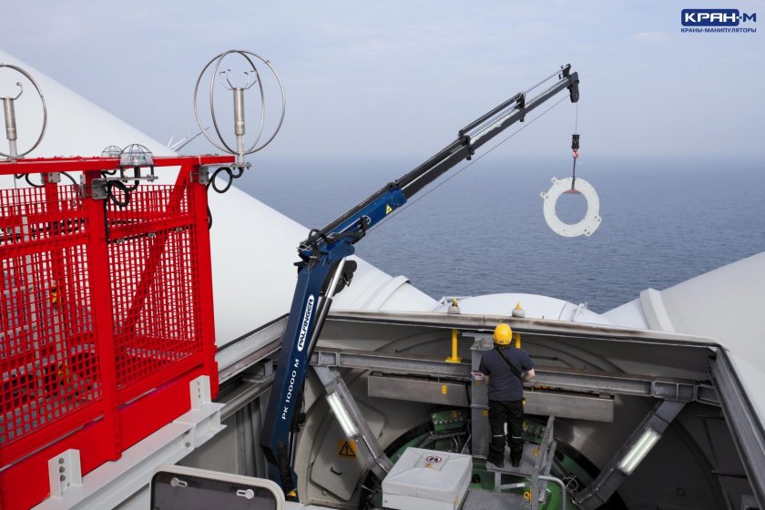 Кран Палфингер судовой