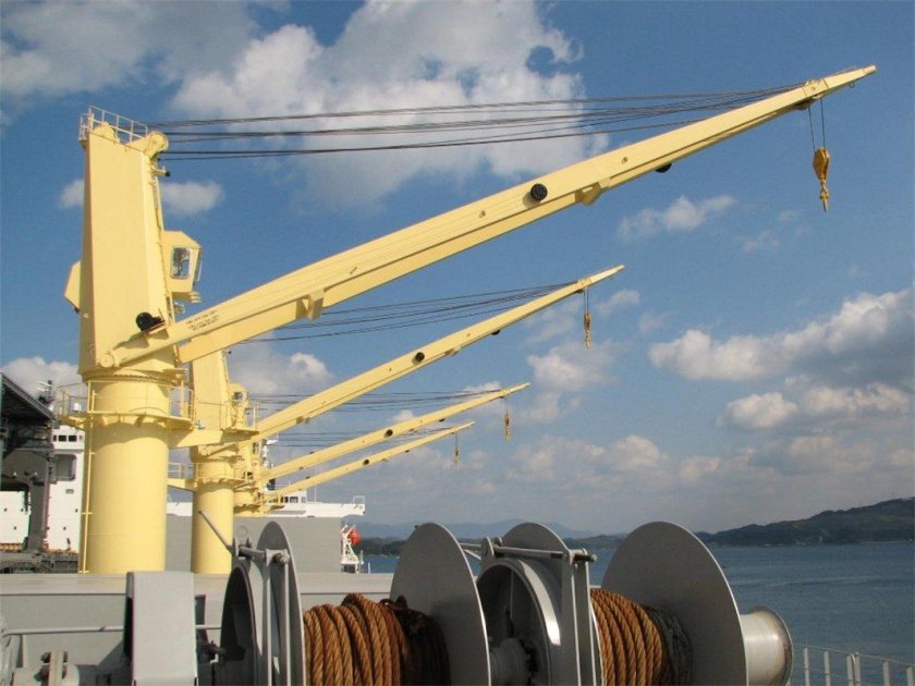 Судовые краны Либхер