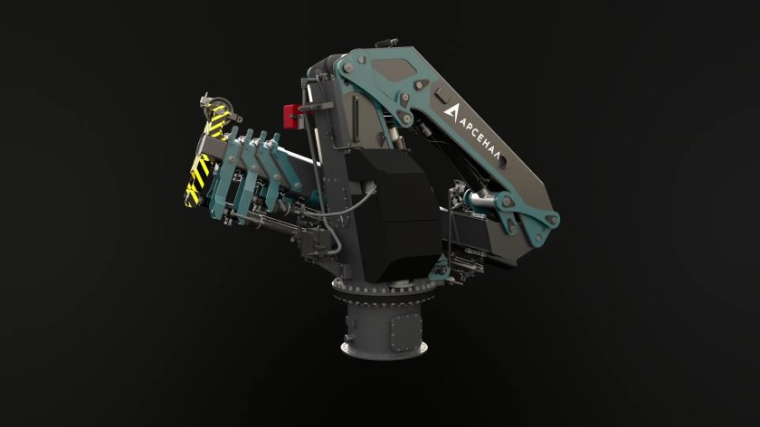 Судовой кран манипулятор