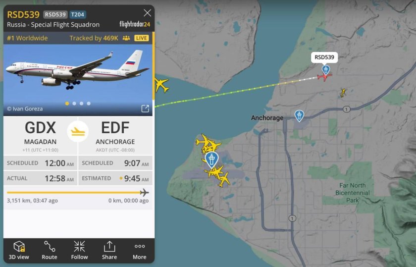 Пассажирские самолеты