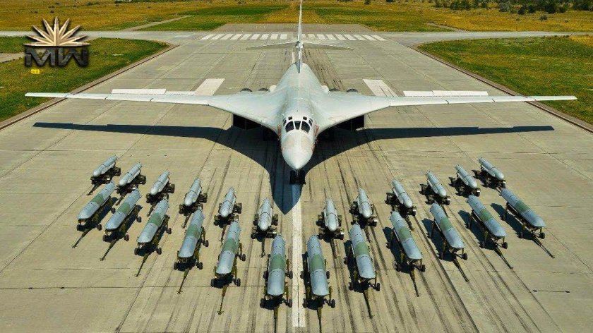 Стратегический бомбардировщик ту 160