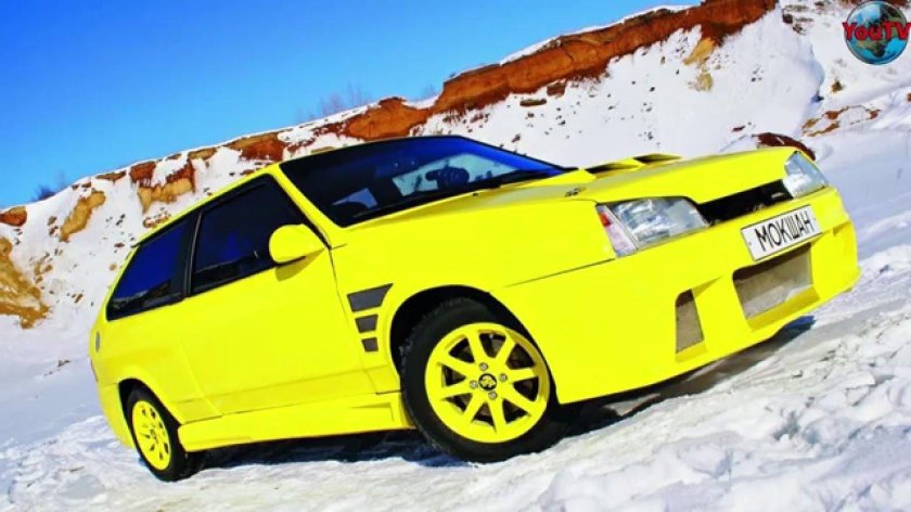 ВАЗ 2108 тюнингованная