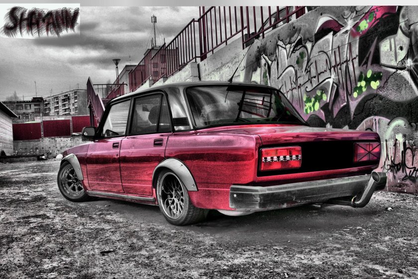 Тюнинговый ваз 2107