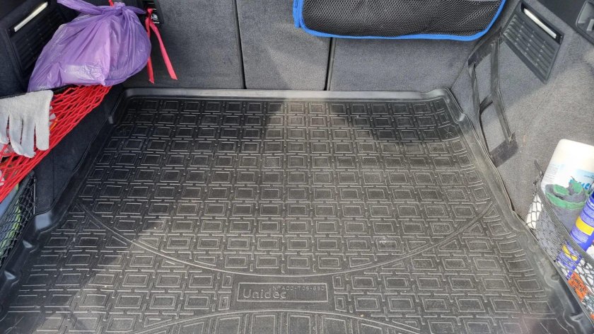 Коврик в багажник своими руками