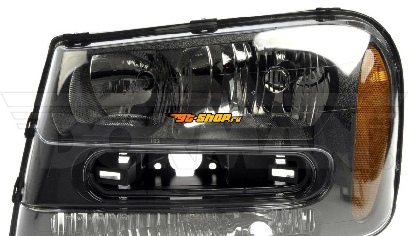 Chevrolet trailblazer фары линзованные