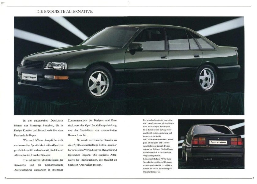 Опель сенатор ирмшер 4.0
