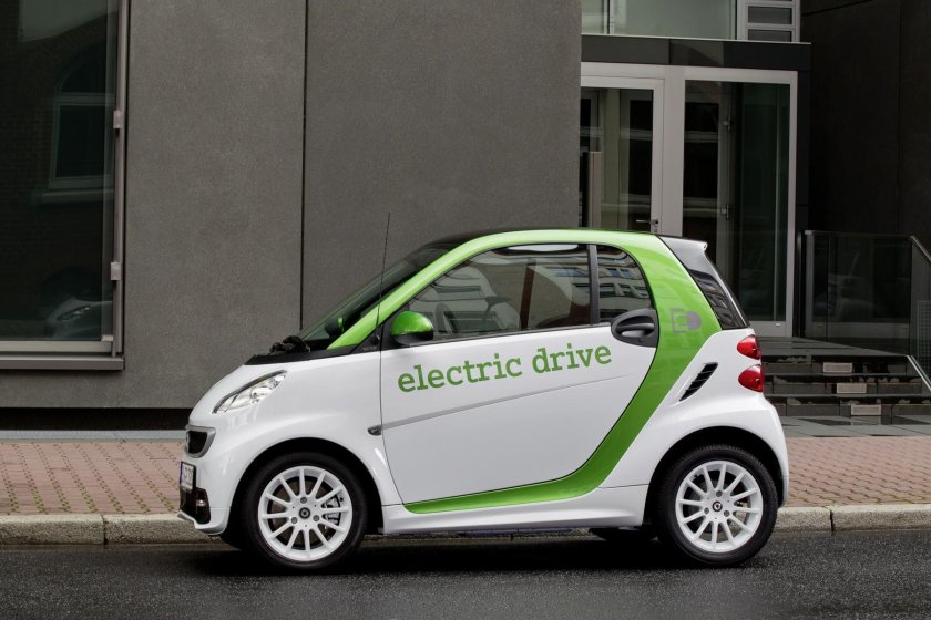 Smart Fortwo электромобиль