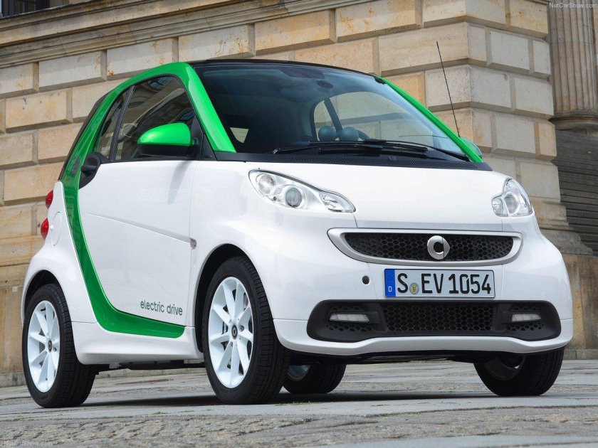 Smart Fortwo электромобиль