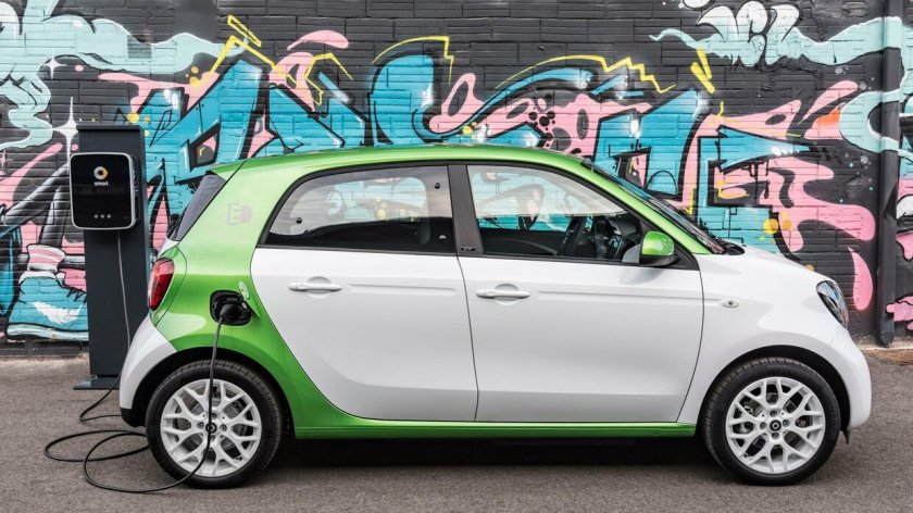 Mercedes Smart электрокар