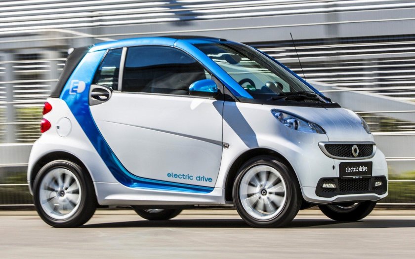 Smart Fortwo электромобиль