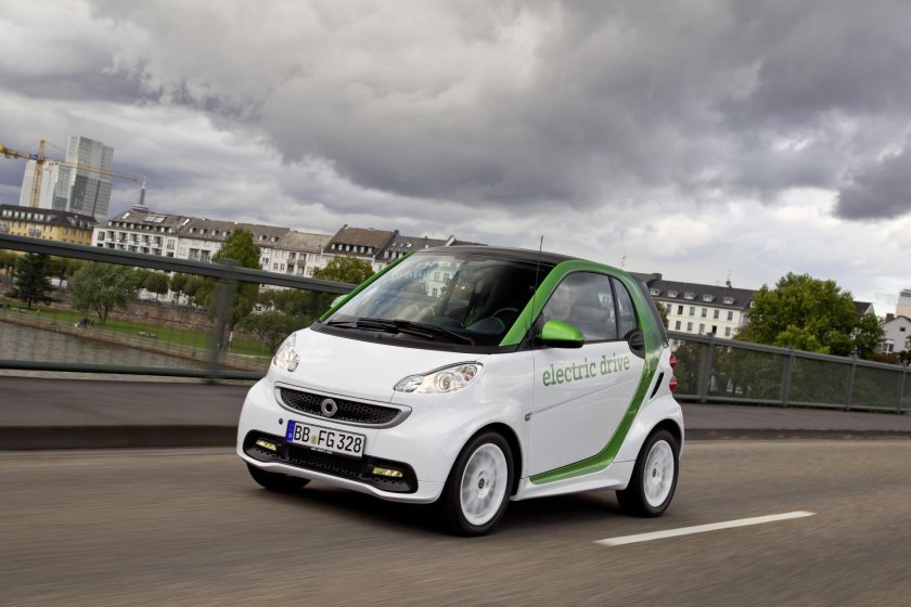 Smart Fortwo электромобиль