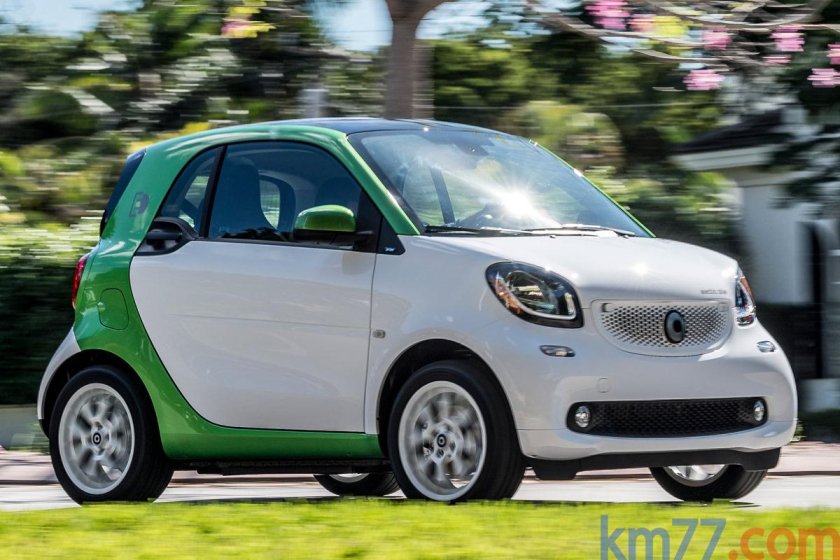 Smart Fortwo электромобиль
