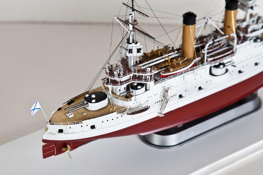 Броненосец Цесаревич модель