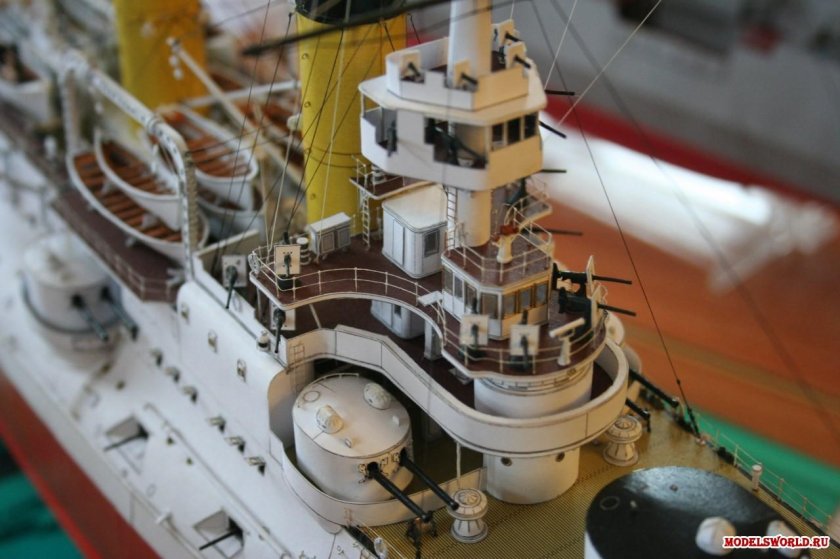 Броненосец Цесаревич модель