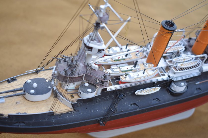 Броненосец "Цесаревич" 1904 модель