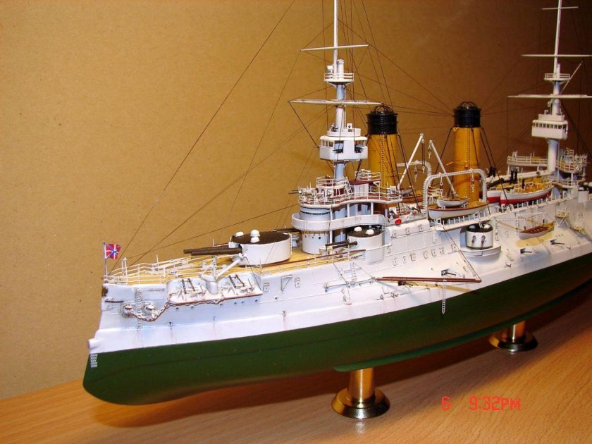 Цесаревич броненосец Трумпетер 1904