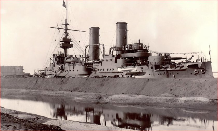 Броненосец Цесаревич 1904