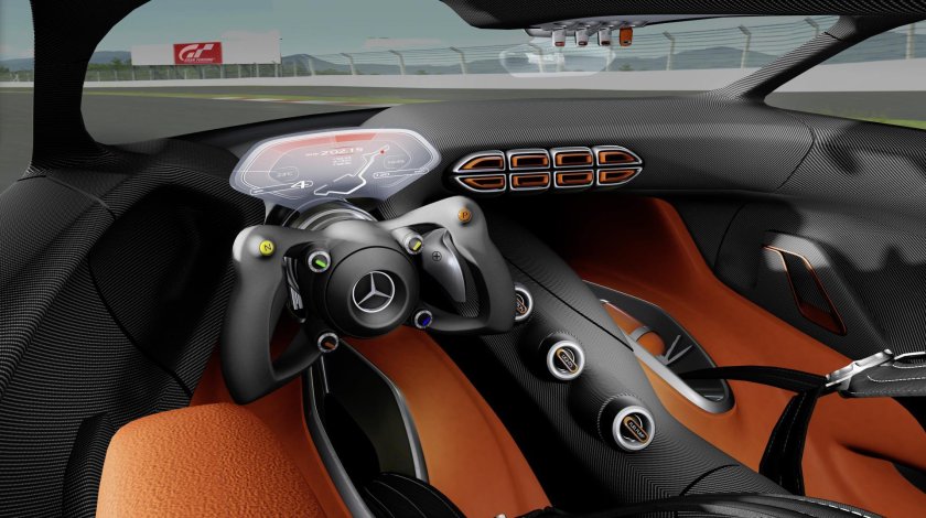 Мерседес АМГ ВИЗИОН Гран Туризмо салон