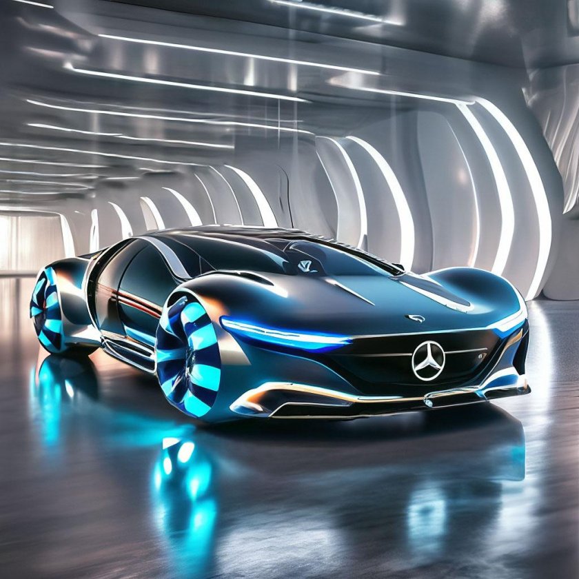 Mercedes benz vision avtr