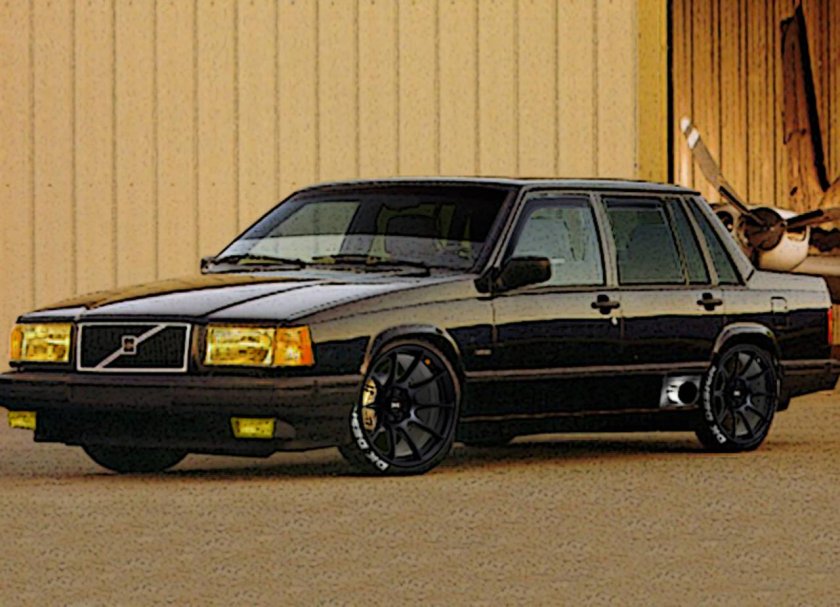 Вольво 740 stance