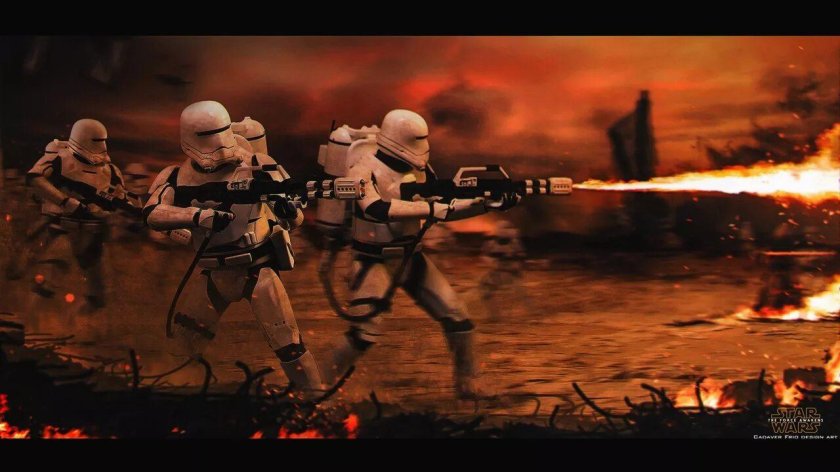 Штурмовики огнеметчики Звездные войны